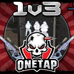Onetap V3 HvH - 3vs1 (Insane game)