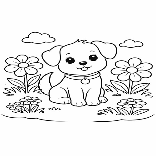happy-puppy-garden-coloring-page.jpg